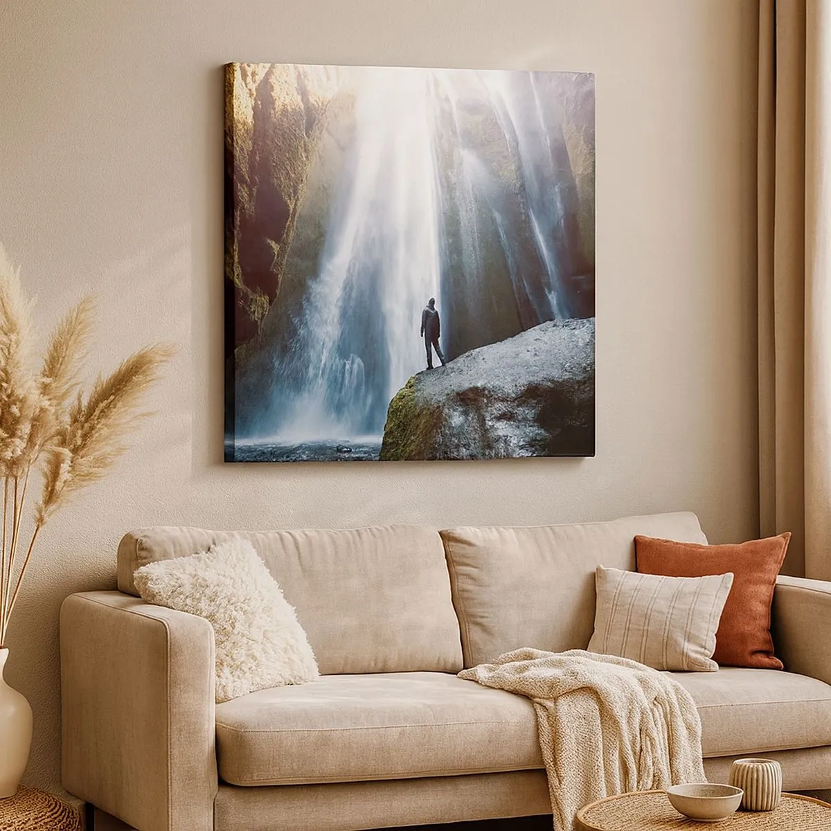 Tablou pe pânză - Restabilirea proporțiilor - 30x30 cm