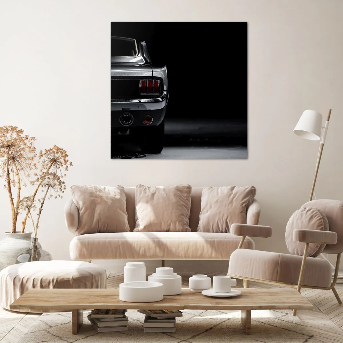 Tablou pe pânză - Farmecul clasicului - 40x40 cm