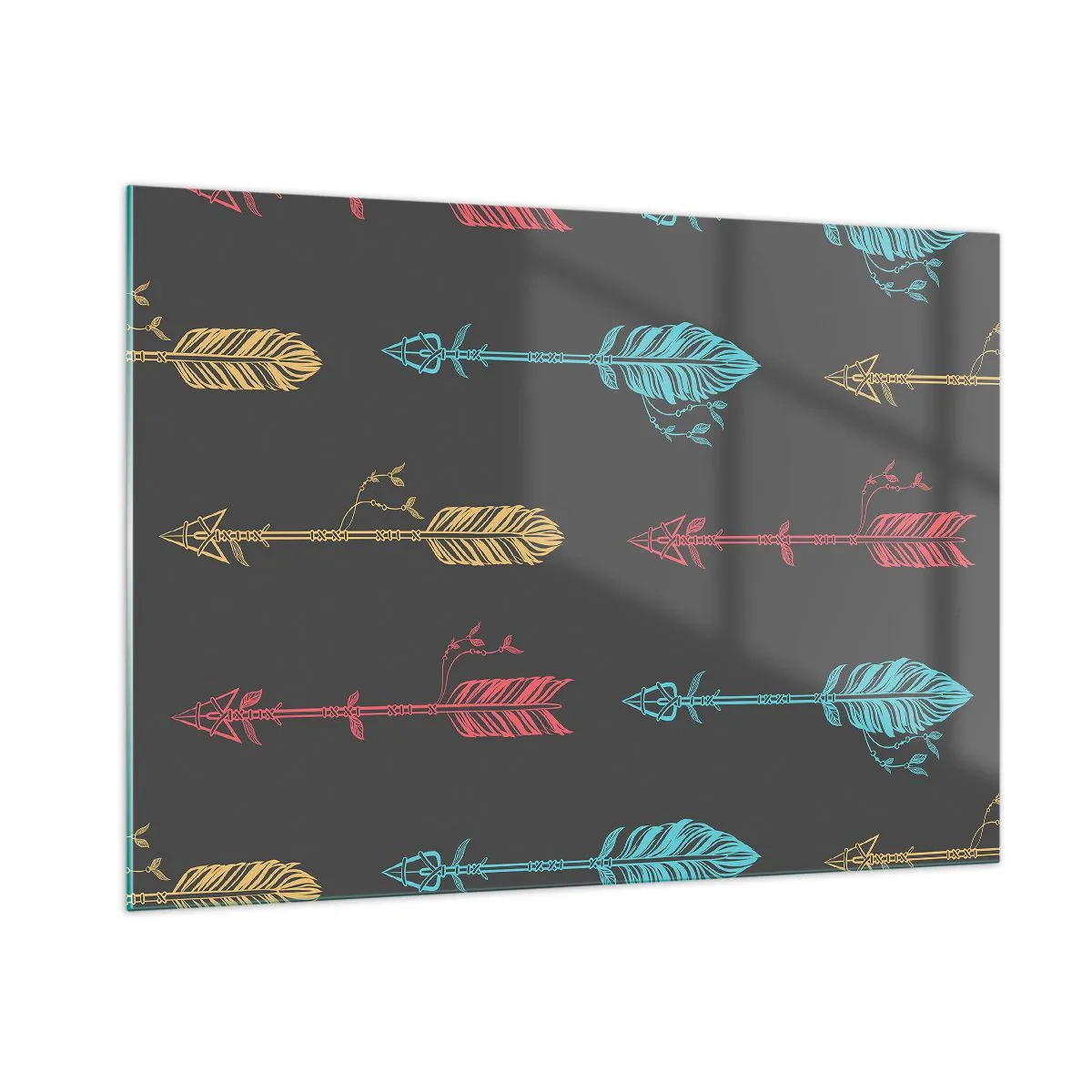 Tablou pe sticlă - În ordine - 100x70 cm