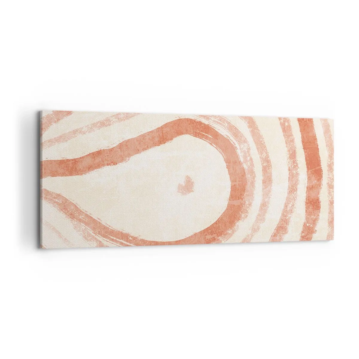 Tablou pe pânză - Cercuri de corali - compoziție - 120x50 cm