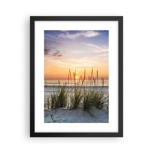 Poster în ramă neagră - Privește, gândește, simte - 30x40 cm