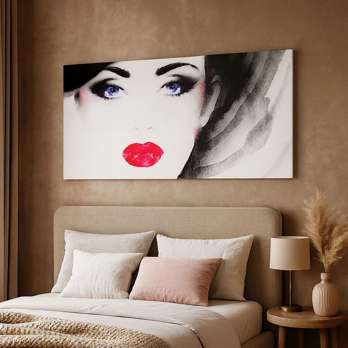 Tablou pe pânză - Respinge și cheamă - 100x40 cm