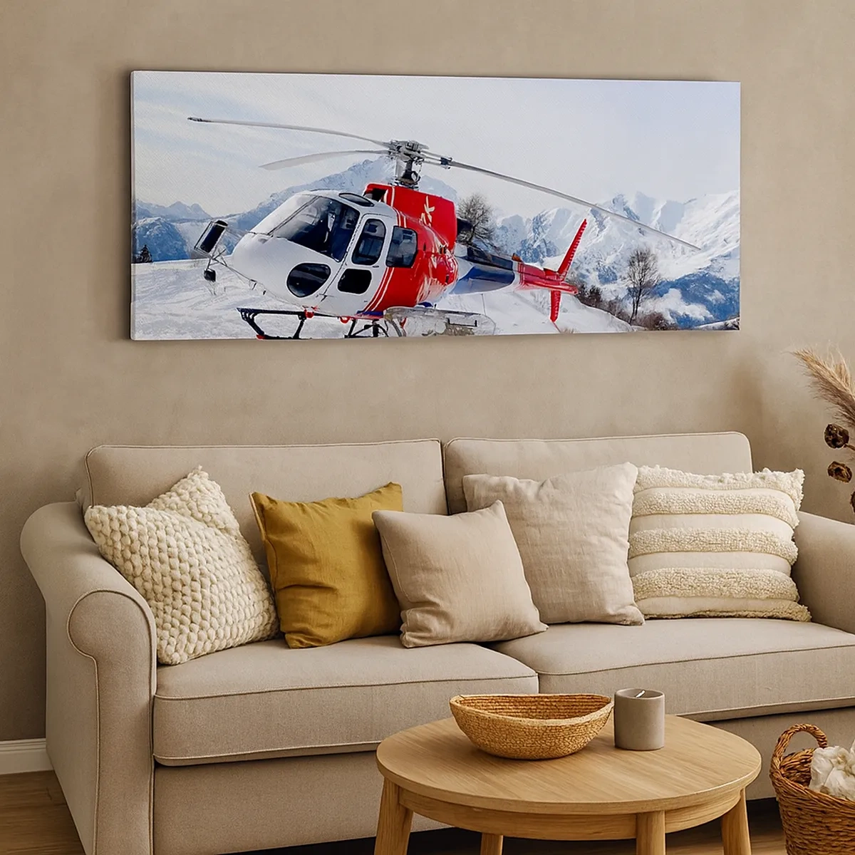 Tablou pe pânză - Întotdeauna gata - 30x30 cm