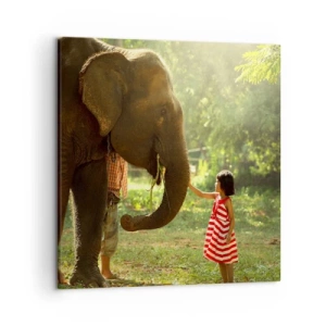 Tablou pe pânză - Puterea prieteniei - 50x50 cm