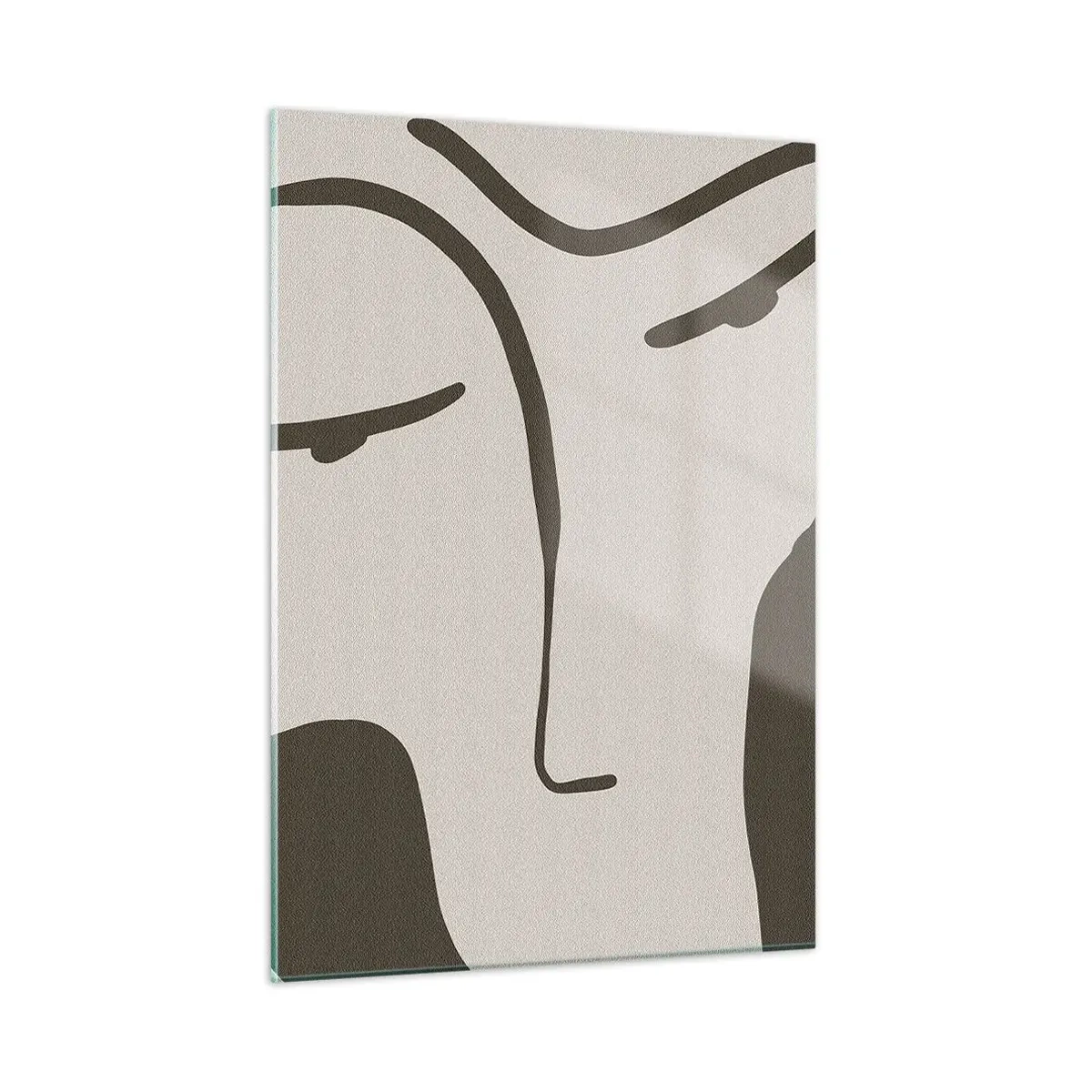 Tablou pe sticlă - Ca într-un tablou de Modigliani - 50x70 cm