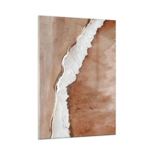 Tablou pe sticlă - În culorile pământului - 50x70 cm