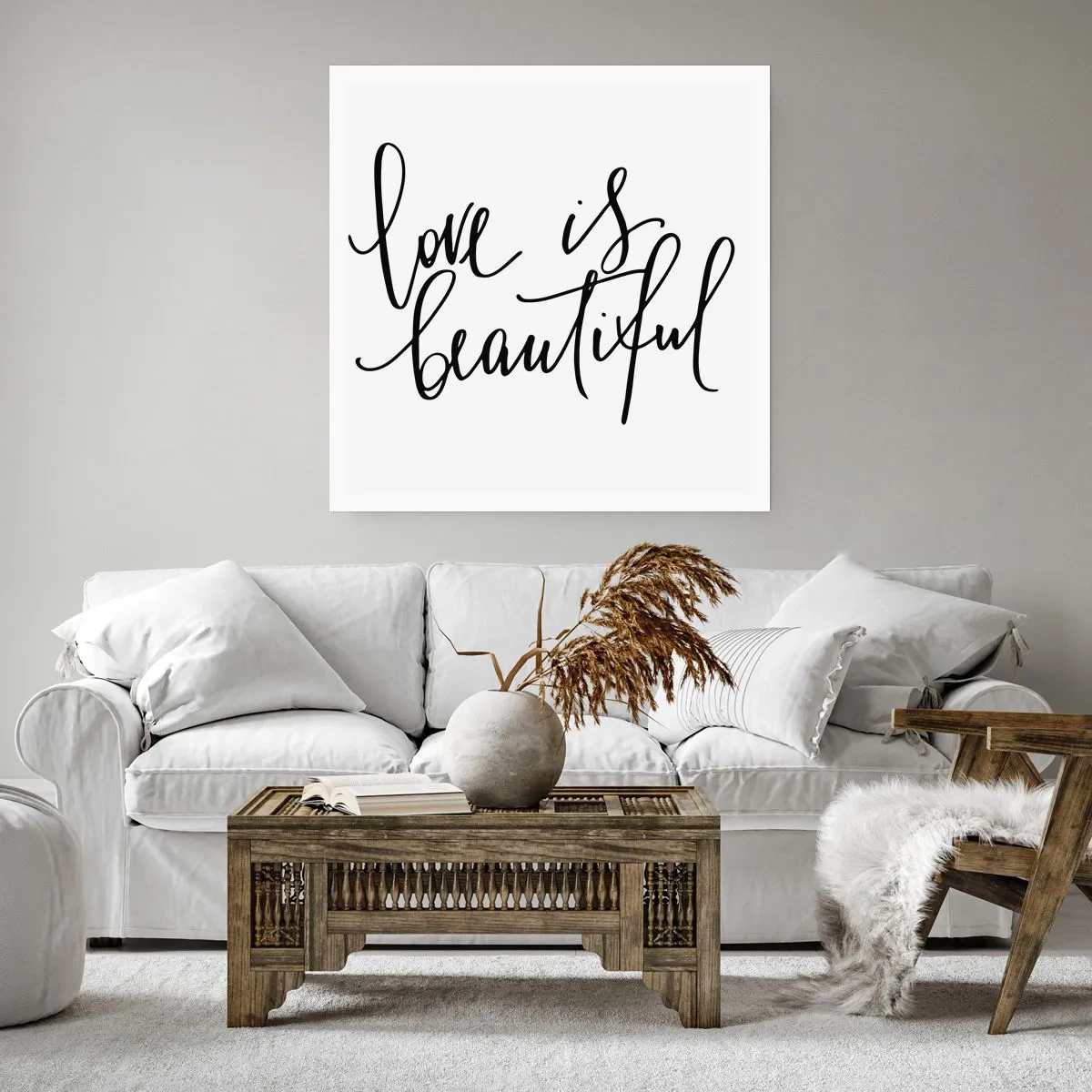 Poster - Citiți și repetați - 30x30 cm