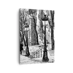 Tablou pe pânză - Poveste de dragoste sau poveste de groază? - 70x100 cm