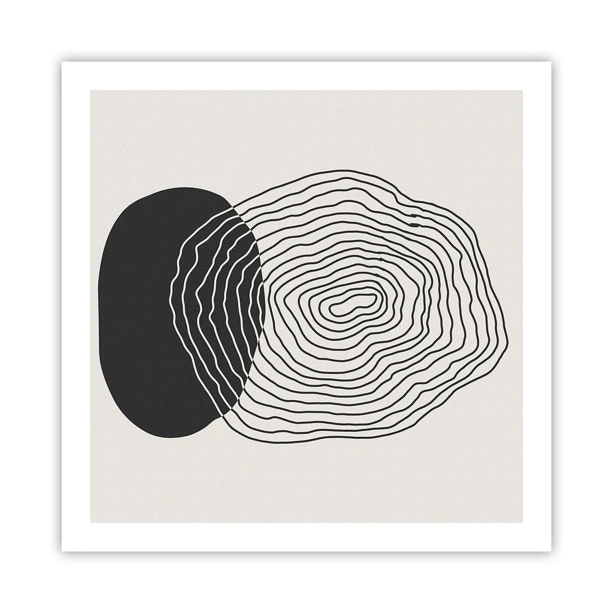 Poster - Persistență și vibrațiile - 60x60 cm