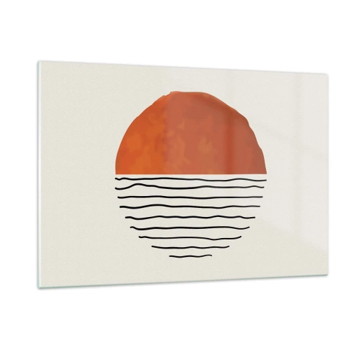 Tablou pe sticlă - În stil japonez - 120x80 cm