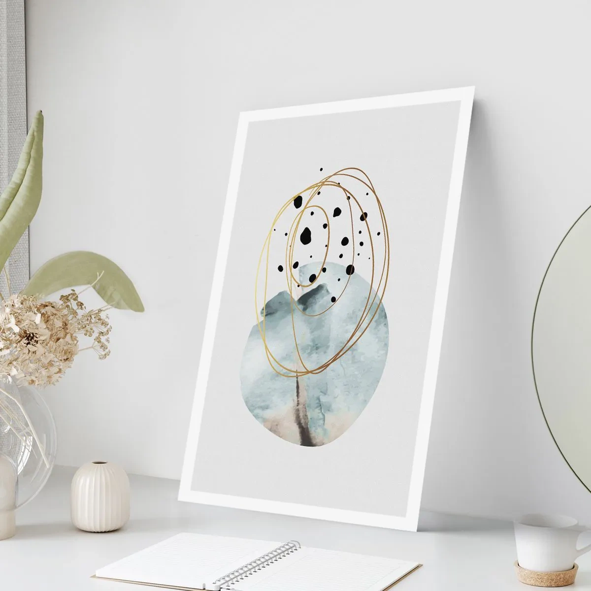 Poster - În îmbrățișarea spațiului - 30x40 cm