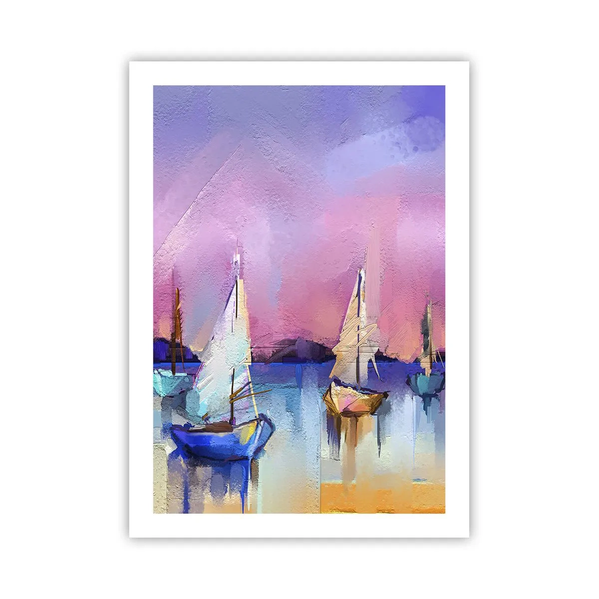 Poster - Direcția: ape largi - 50x70 cm
