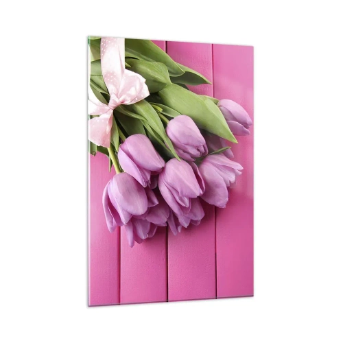 Tablou pe sticlă - Doar pentru tine - 80x120 cm