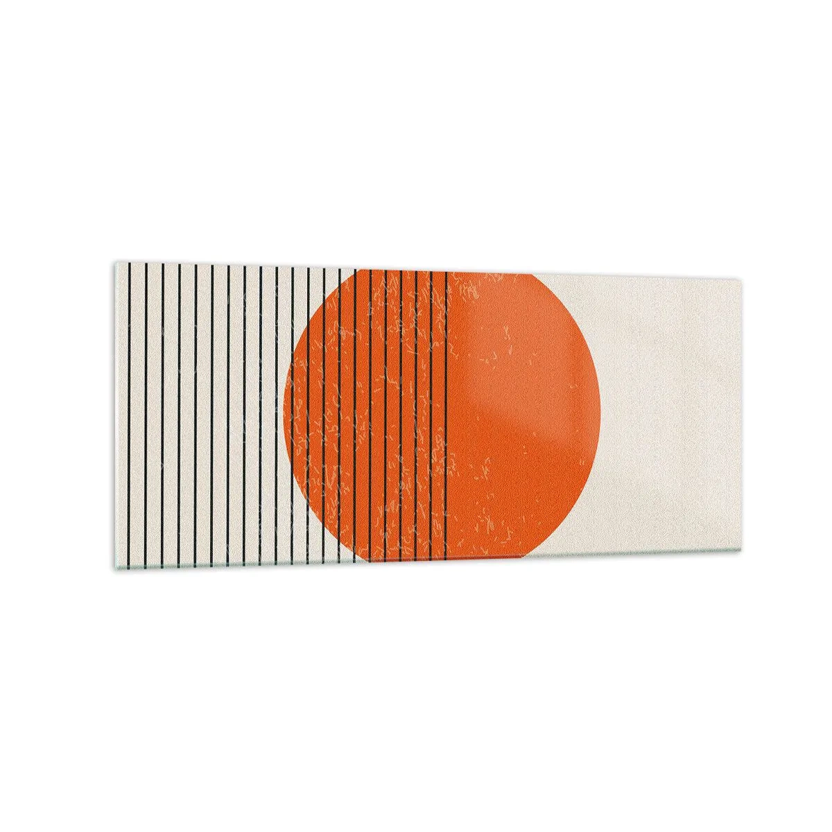 Tablou pe sticlă - Întotdeauna soarele - 120x50 cm