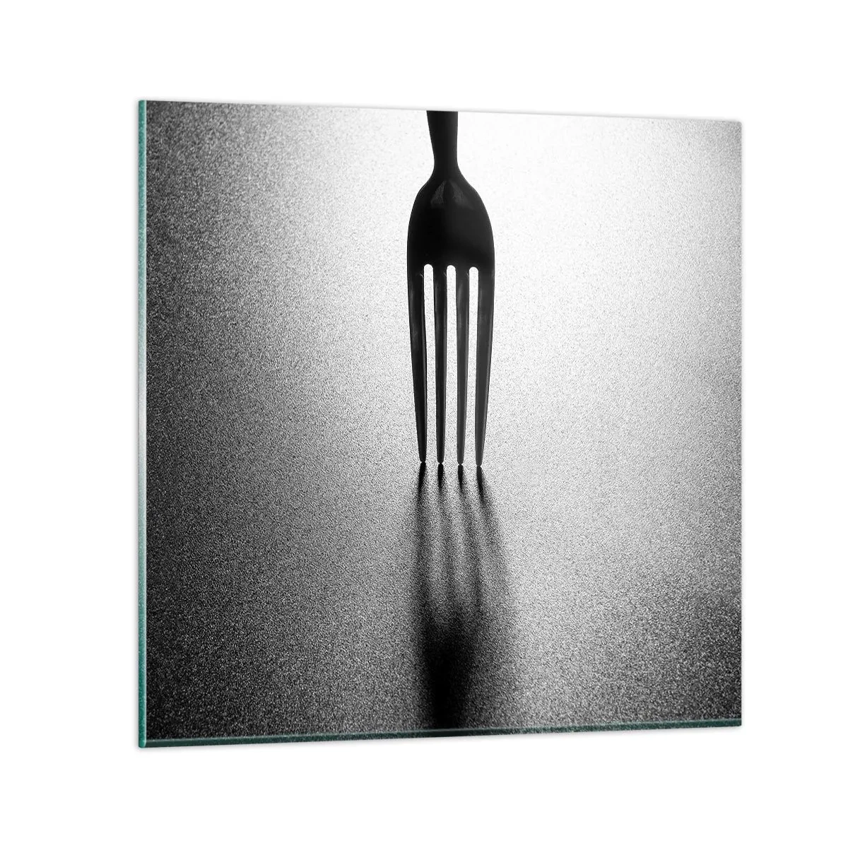 Tablou pe sticlă - Lumină și umbră - 70x70 cm