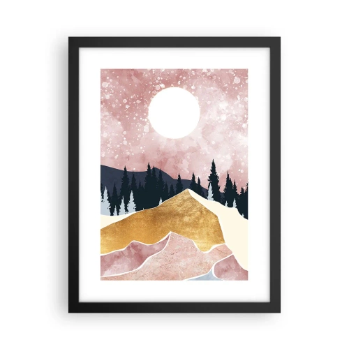 Poster în ramă neagră - Garda de noapte - 30x40 cm