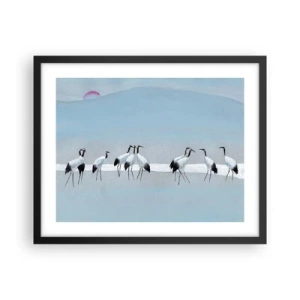 Poster în ramă neagră - După o zi fierbinte - 50x40 cm