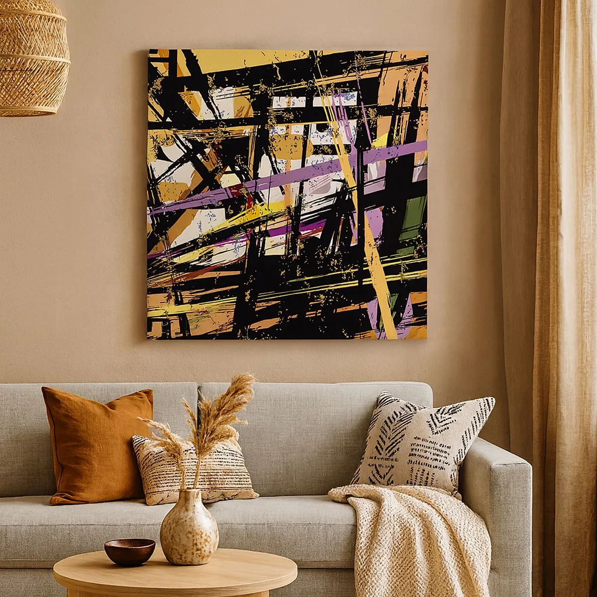 Tablou pe pânză - Tăietură ascuțită - 30x30 cm