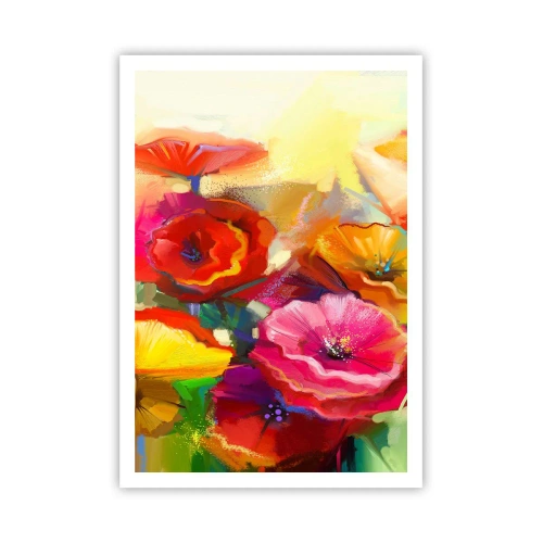 Poster - Nu numai roșu - 70x100 cm