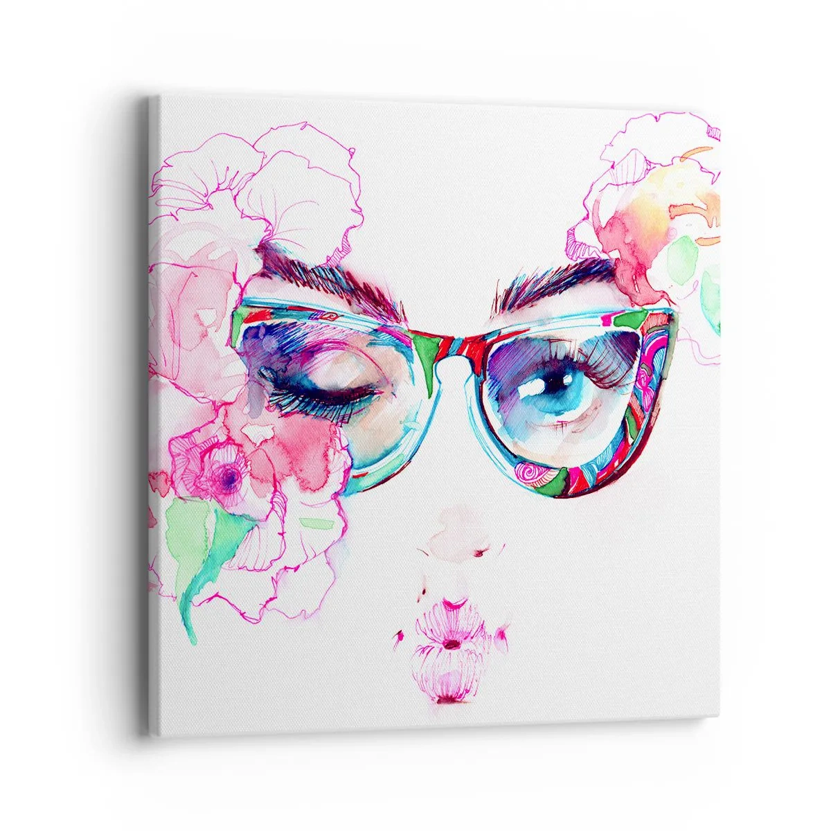 Tablou pe pânză - O promisiune ispititoare - 40x40 cm