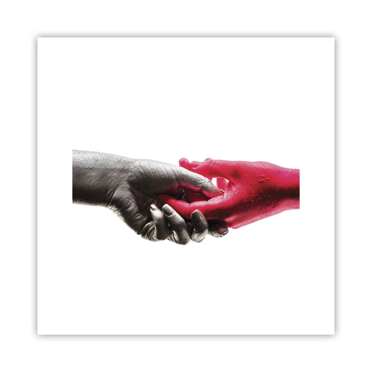 Poster - Împreună, deși diferiți - 30x30 cm