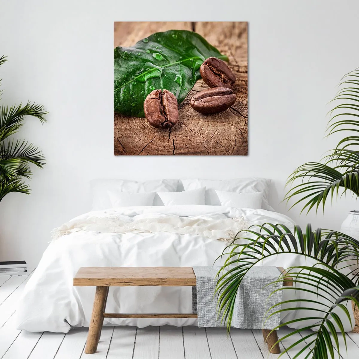 Tablou pe pânză - Cea mai adevărată și închisă la culoare - 60x60 cm