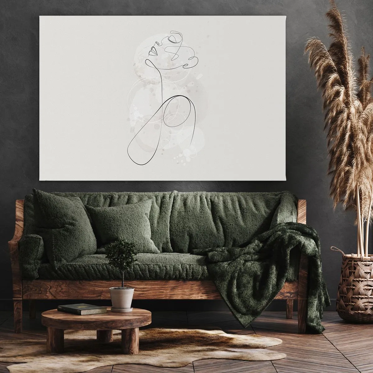 Tablou pe pânză - Spirala frumuseții - 70x50 cm