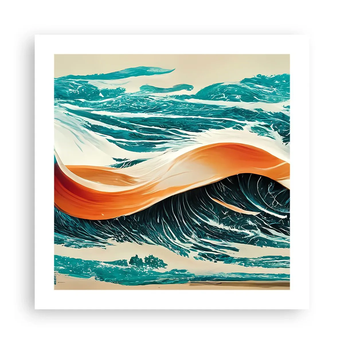 Poster - Visul unui surfer - 50x50 cm