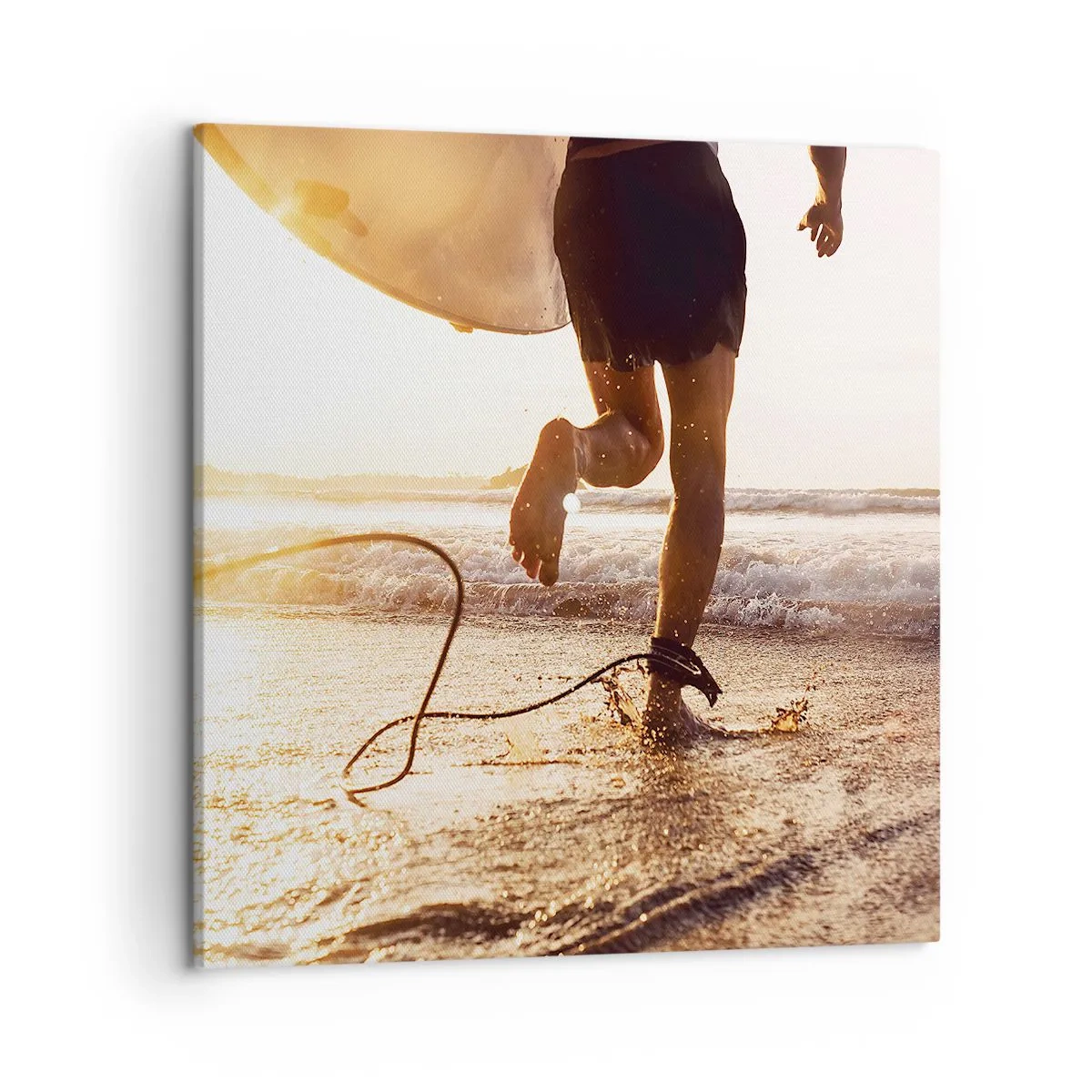 Tablou pe pânză - Pentru a întâmpina valul - 50x50 cm