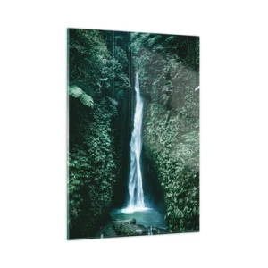 Tablou pe sticlă - Băi tropicale - 50x70 cm