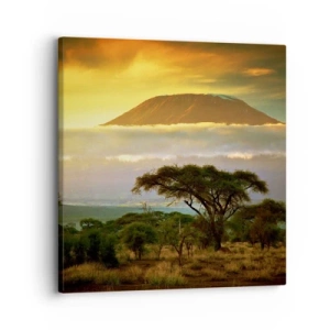 Tablou pe pânză - Visul unui călător - 30x30 cm