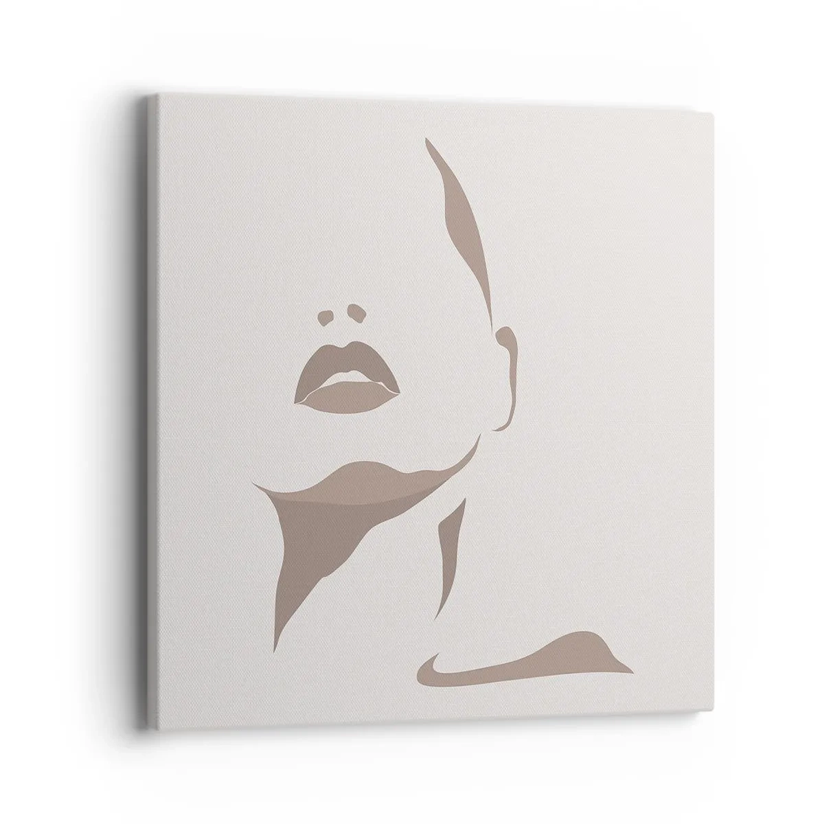 Tablou pe pânză - Creată din lumină și umbră - 40x40 cm