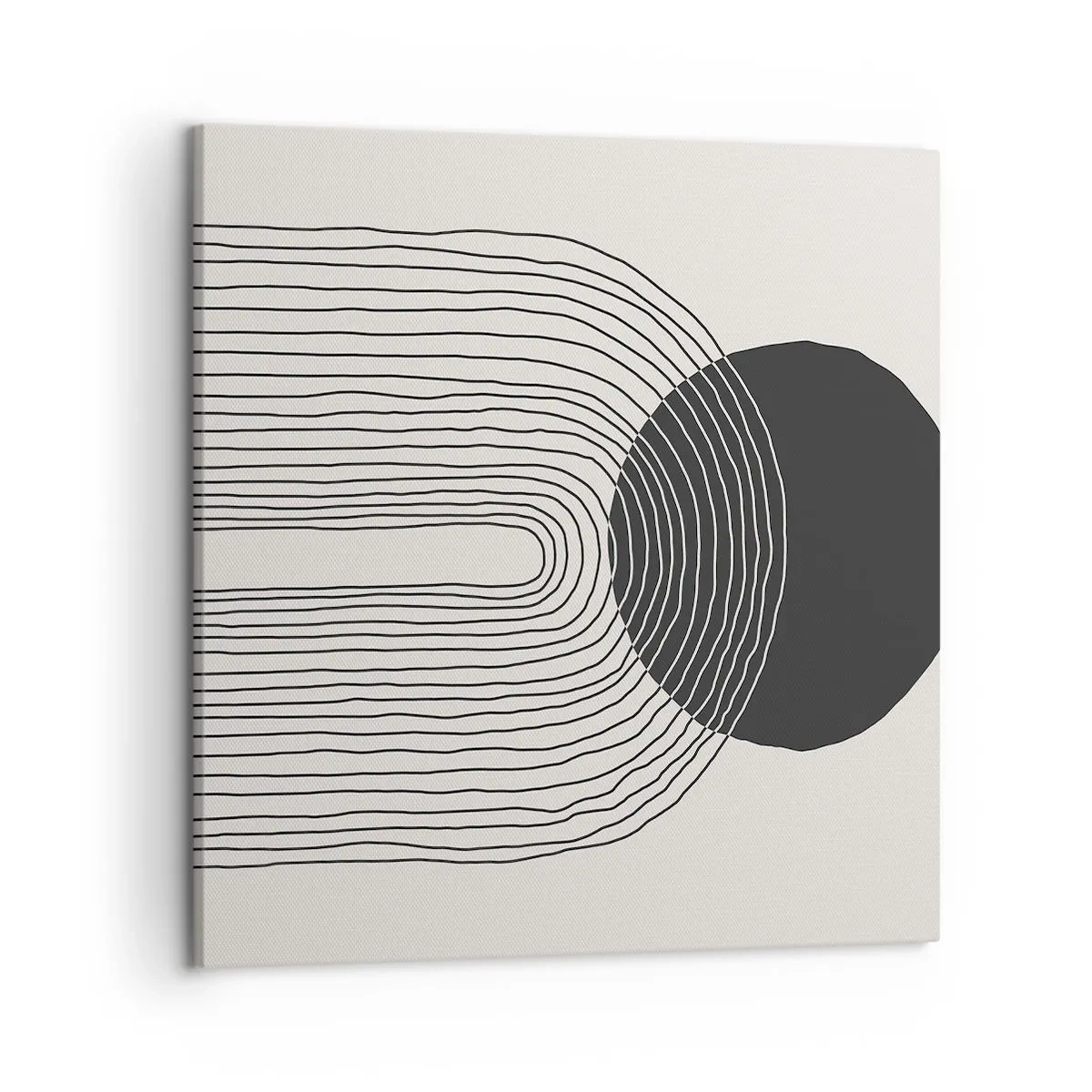 Tablou pe pânză - Tremurând și încrezător - 50x50 cm