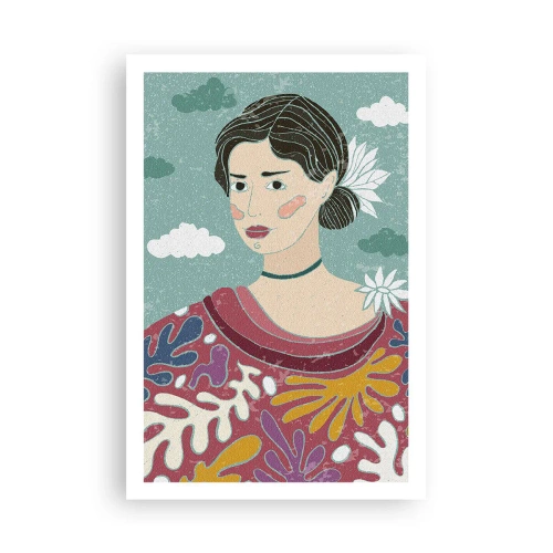 Poster - Cu melancolie în privire - 61x91 cm