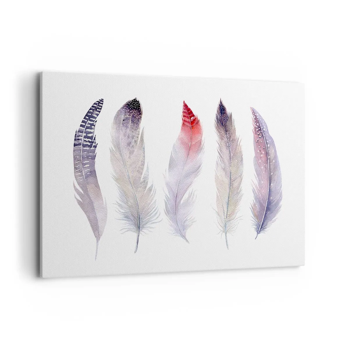 Tablou pe pânză - Delicate ca o ceață multicoloră - 120x80 cm