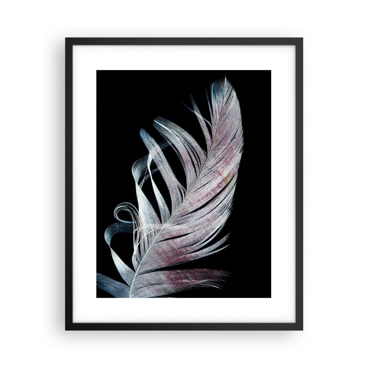 Poster în ramă neagră - Gândește-te la atingere - 40x50 cm