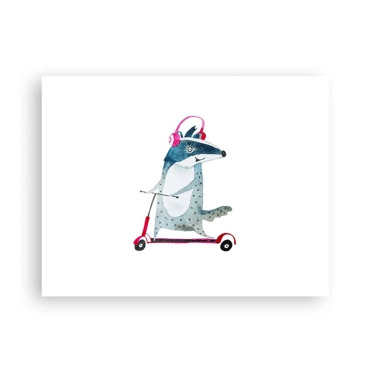 Poster - Bucurie de bursuc - 40x30 cm