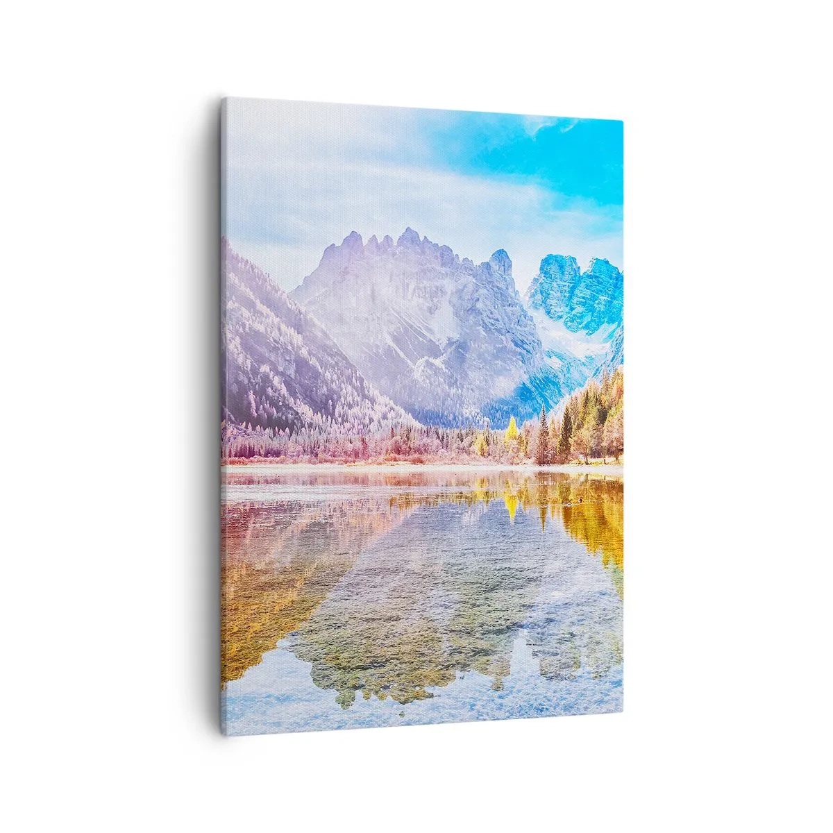 Tablou pe pânză - Iar în munți începe toamna - 50x70 cm