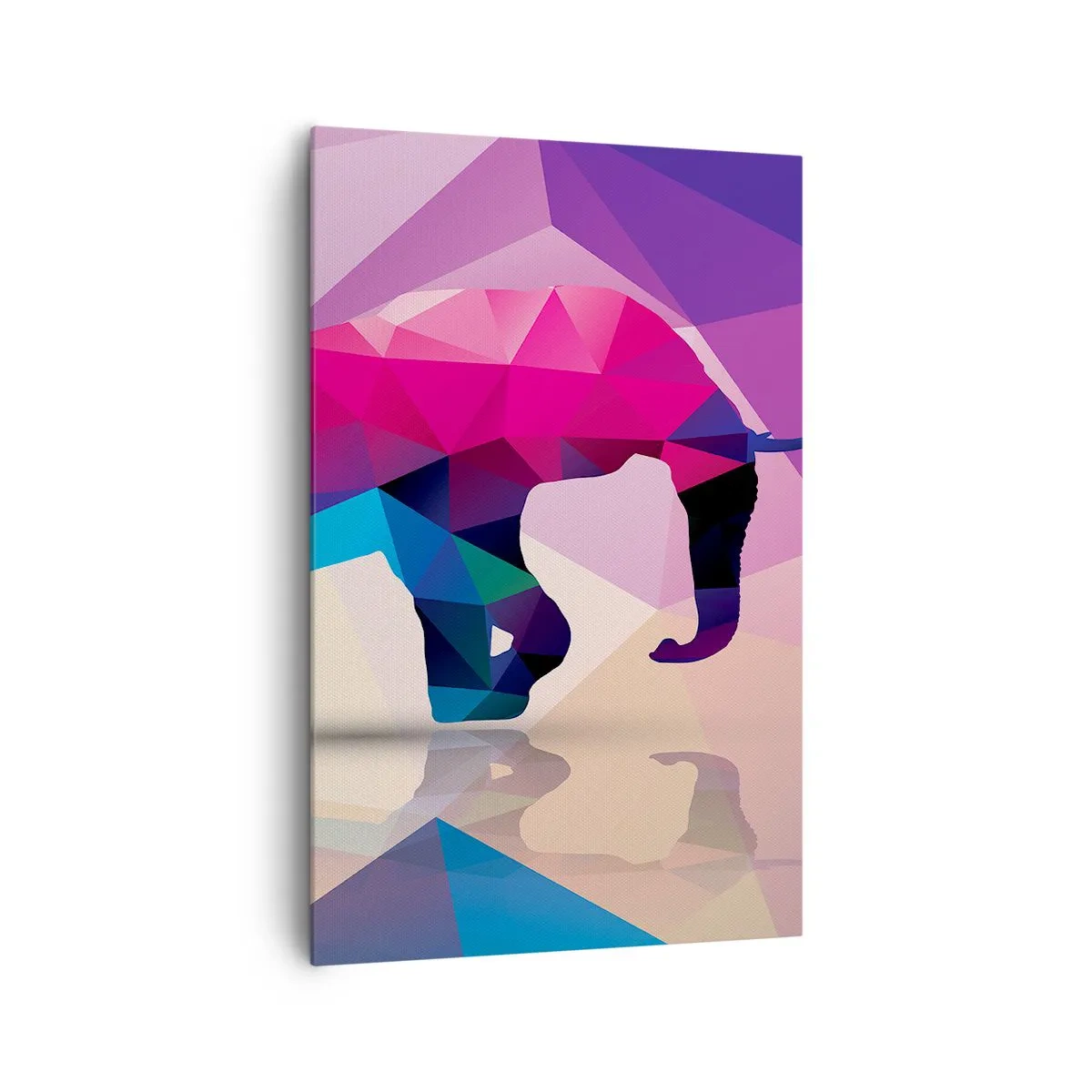 Tablou pe pânză - Dinozaur de cristal - 80x120 cm