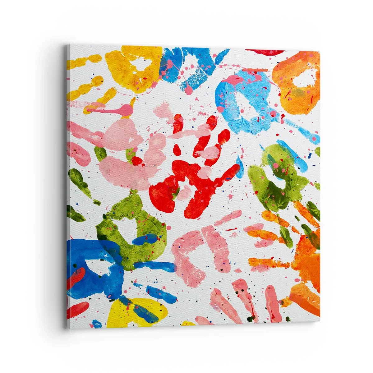 Tablou pe pânză - Du-te după urmele - 70x70 cm