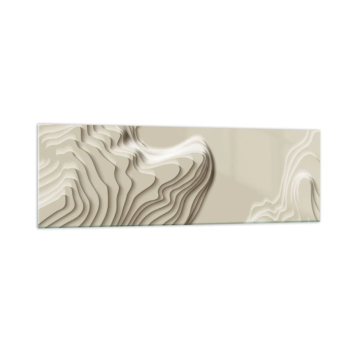 Tablou pe sticlă - Topografia artei - 160x50 cm