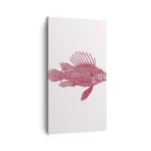 Tablou pe pânză - Un locuitor al apelor exotice - 45x80 cm