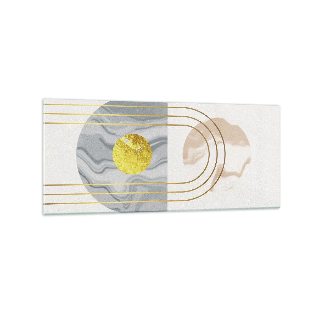 Tablou pe sticlă - Lumină și strălucire - 120x50 cm