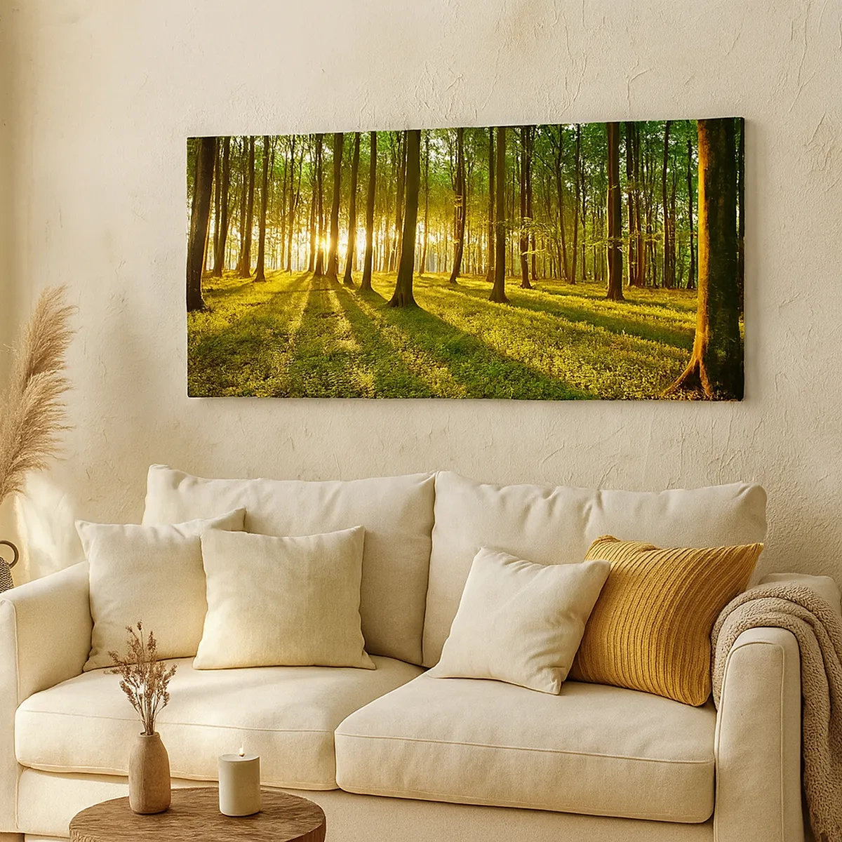 Tablou pe pânză - Fotografia tuturor primăverilor - 30x30 cm