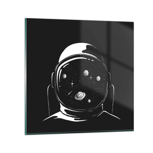 Tablou pe sticlă - Mișto priveliște - 60x60 cm