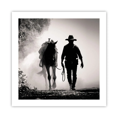 Poster - Texas de dimineața - 50x50 cm