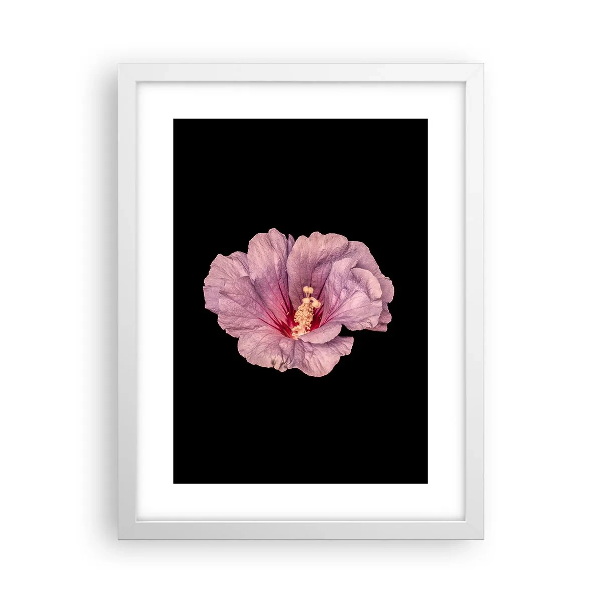 Poster în ramă albă - Direct la inimă - 30x40 cm