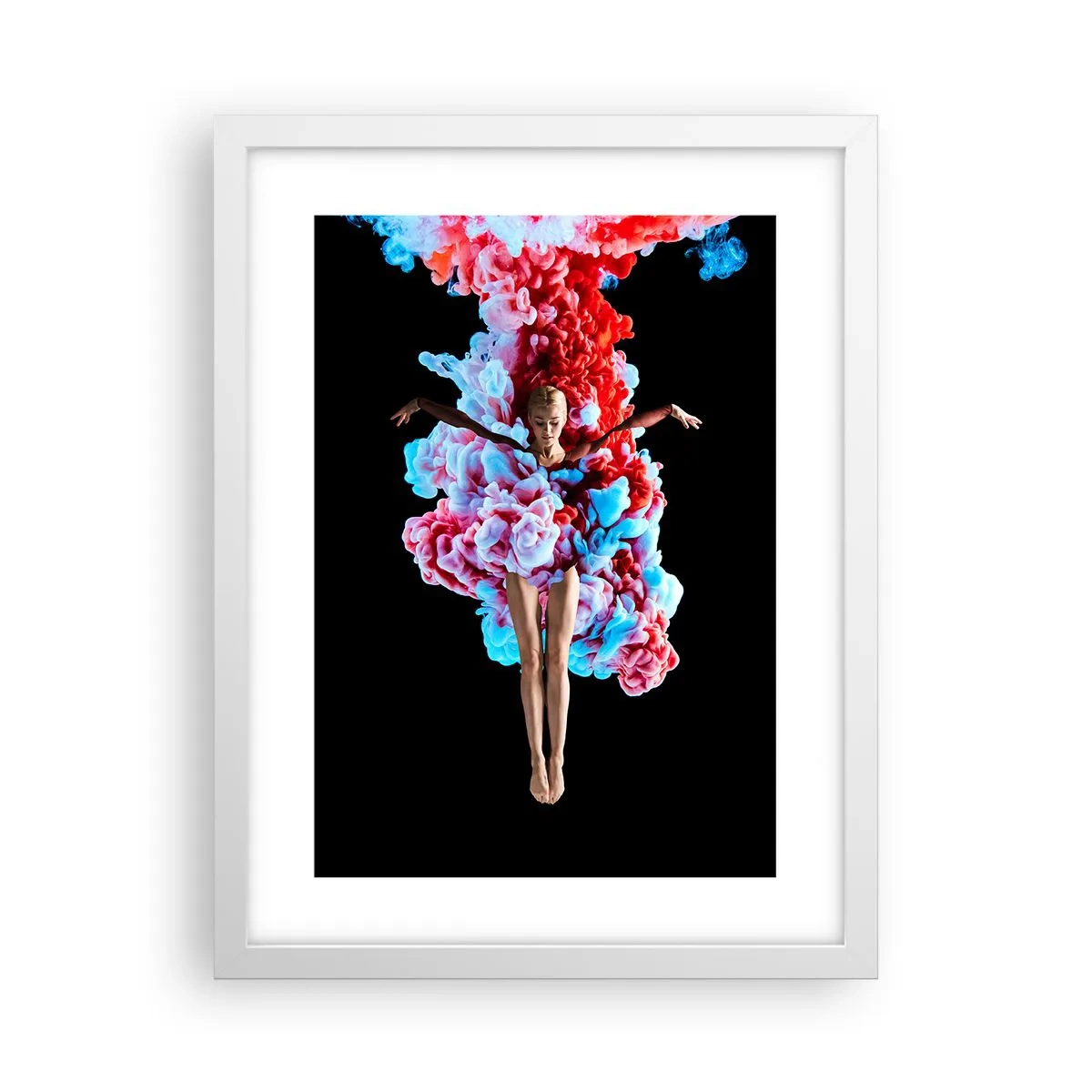 Poster în ramă albă - În plină înflorire - 30x40 cm