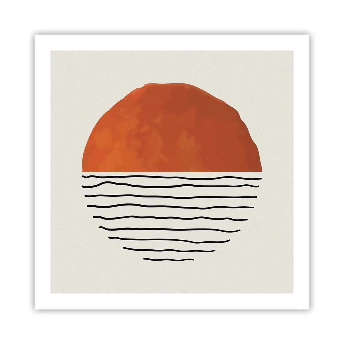 Poster - În stil japonez - 60x60 cm