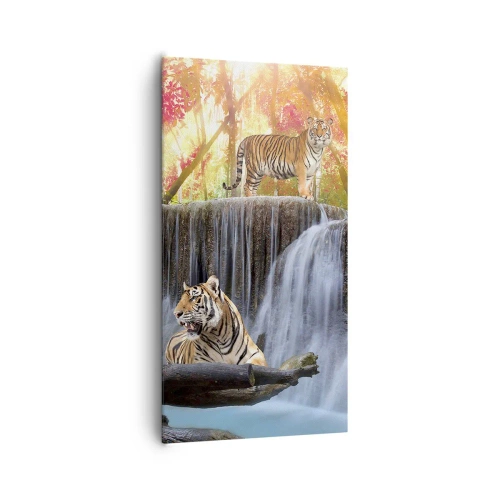 Tablou pe pânză - Peisaj suprarealist - 65x120 cm